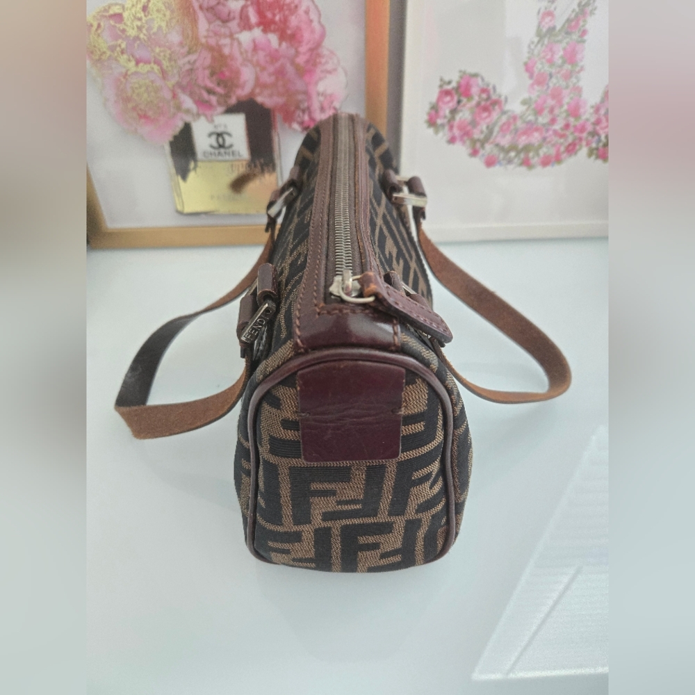 [SOLD] FENDI Mini Boston Bag - Picture 5 of 10